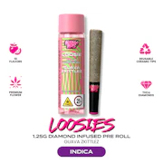 Bodega Boyz | Guava Z | Loosies Diamond Infused Preroll | 1.25g | 1 Ceramic Pre-Roll | Indica