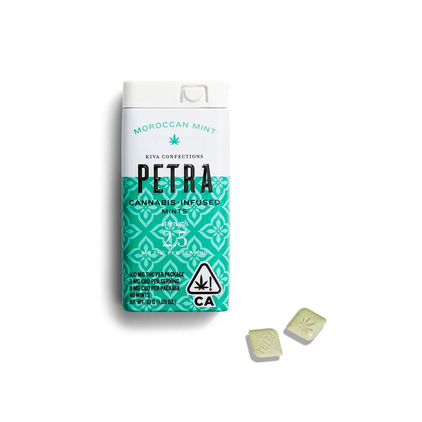 PETRA - Petra - 100mg Mints - Moroccan Mint Main Image