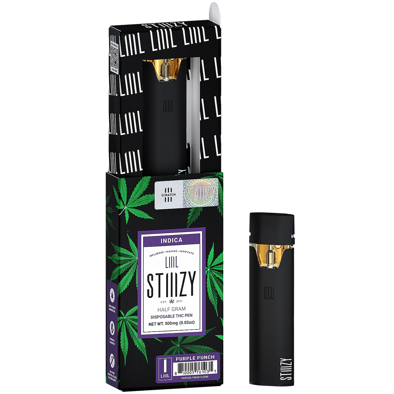 STIIIZY - Purple Punch (0.5g) - LIIIL  Main Image