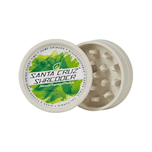 Santa Cruz Shredder - Eco-Friendly Biodegradable Hemp Grinder 2 Piece - Santa Cruz Shredder
