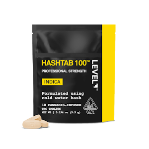 LEVEL - HASHTAB 100 INDICA - 1000MG