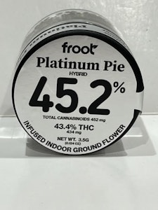 Froot - Platinum Pie 3.5g Infused Ground Flower Jar - Froot