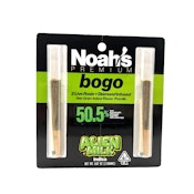 Noah's Premium - BOGO (2) 1g  - Alien Milk Diamond Infused Prerolls Indica