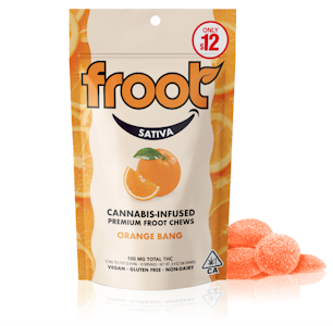 Froot - Orange Bang (S) | 100mg Gummies | Froot