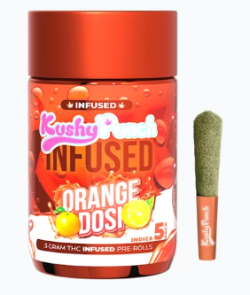 Infused 5pk Prerolls 2.5g Orange Dosi