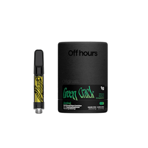 Off Hours - Off Hours - Originals 1g vape cartridge - Green Crack