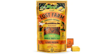 Lost Farm - Mango 2:1 THC:THCv Jack Herer Live Resin Fruit Chews - 150mg