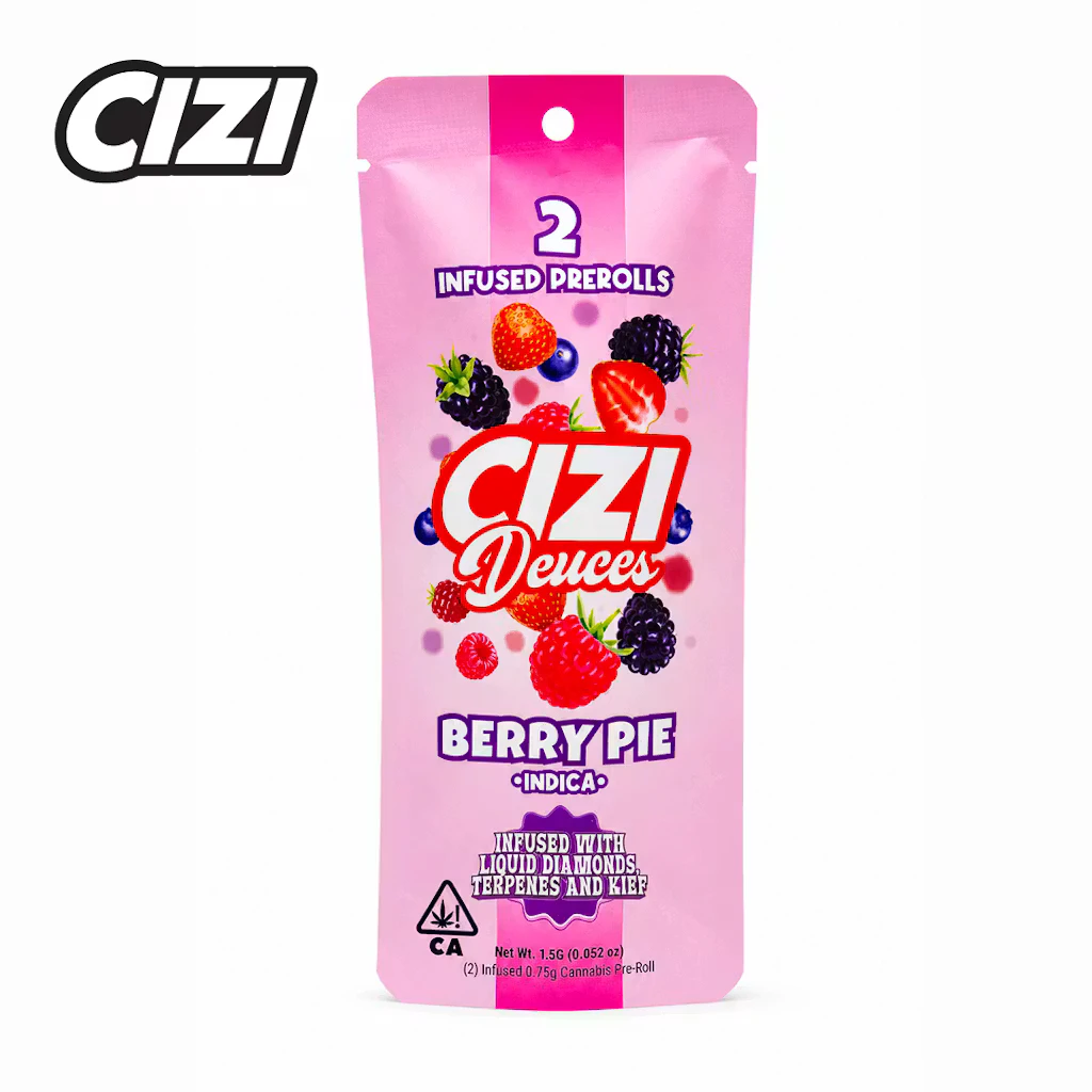 Cizi - Cizi | Berry Pie 1.5g (Indica) - Infused Preroll 2 Pack Main Image
