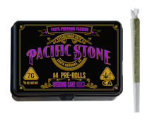 Pacific Stone Preroll Pack 7g Wedding Cake $50