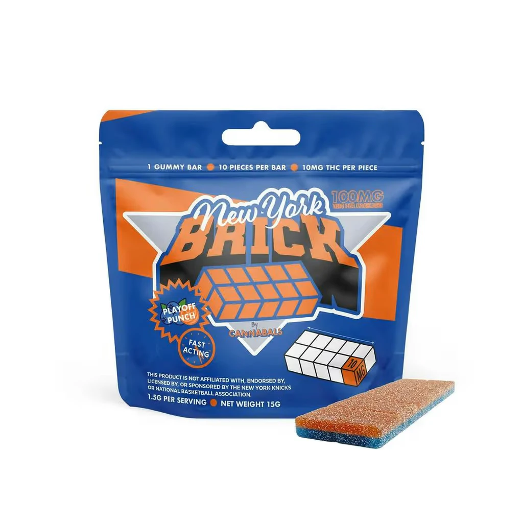 Cannabals - Cannabals | Playoff Punch | New York Gummy Brick | 100mg Main Image