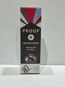 PROOF - CBD Only 1000mg 15ml Tincture - Proof