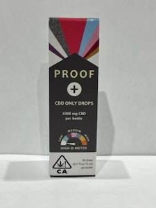 CBD Only 1000mg Tincture - Proof