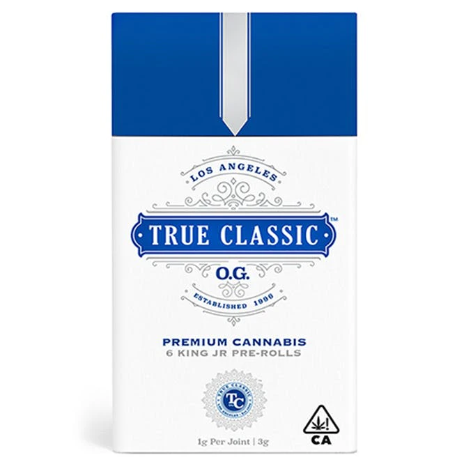True Classic OG - True Classic - Pre Roll Pack - Indica - True Classic Jr - (3g total) 6 Pack Main Image