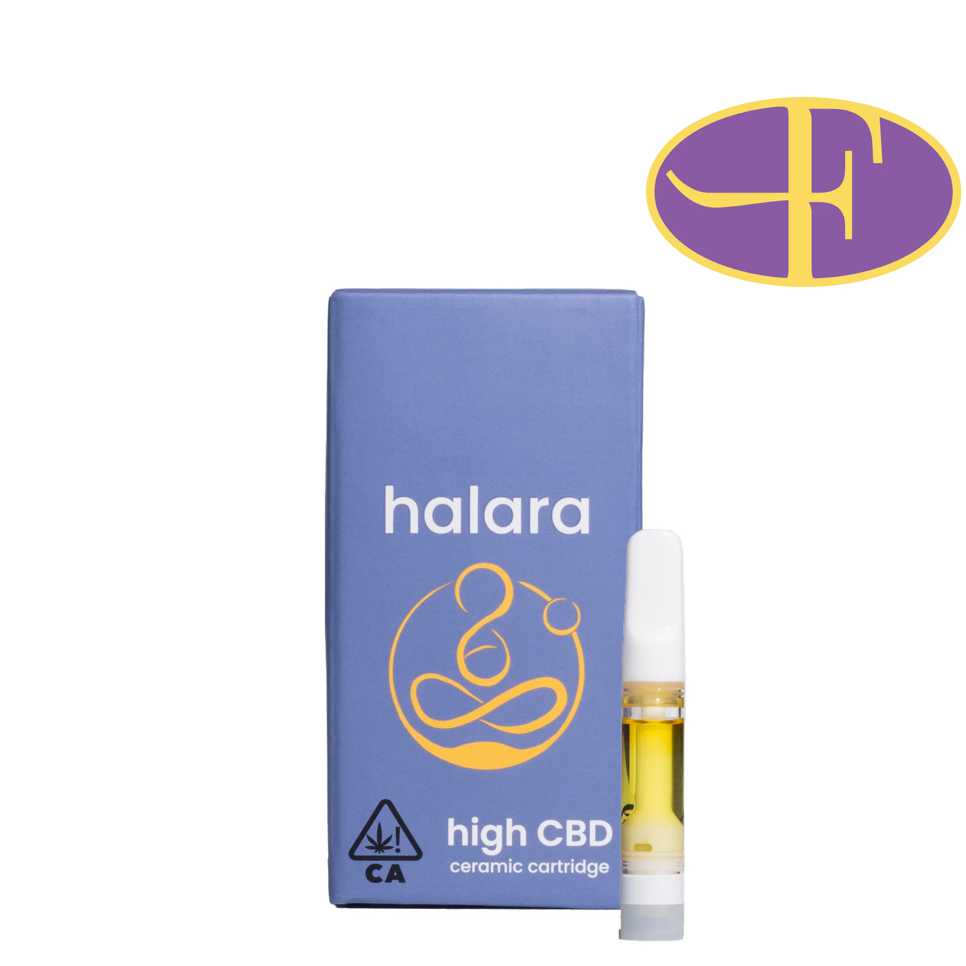 Halara - Strawnana Smoothie CBD Cartridge Main Image