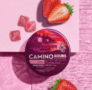 CAMINO - [Camino] THC Gummies - 100mg - Sours Strawberry Sunset (I)