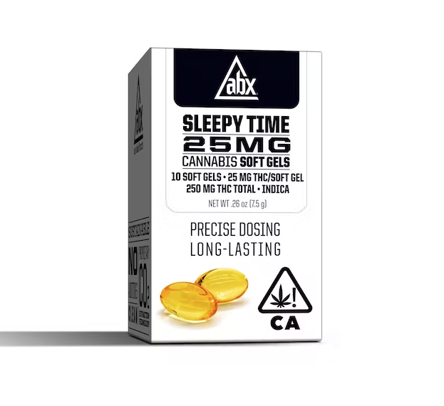 ABX / AbsoluteXtracts Sleepy Time Soft Gels Indica (10 x 25mg) 250mg Shop The Menu