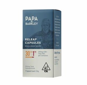 PAPA & BARKLEY - [Papa & Barkley] Capsules - 900mg - Releaf 30:1 (CBD:THC)