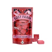 Lost Farm - Strawberry Live Resin Chews 100mg