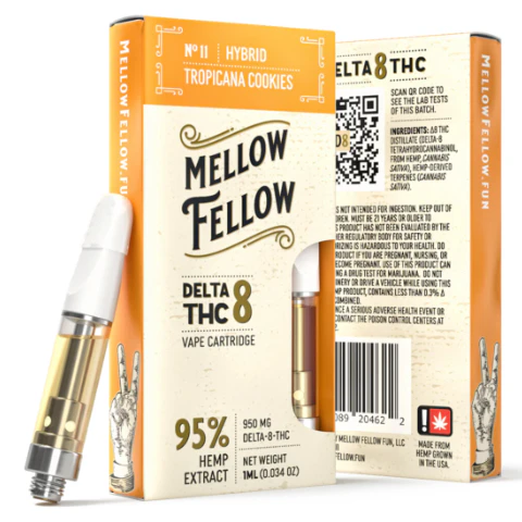 Mellow Fellow - MellowFellow | TopicanaCookies 1g D8 | Vape Pen Main Image