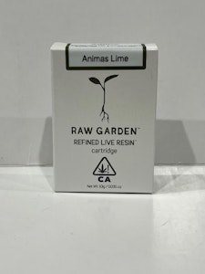 Raw Garden - Animas Lime .5g Refined Live Resin Cart - Raw Garden