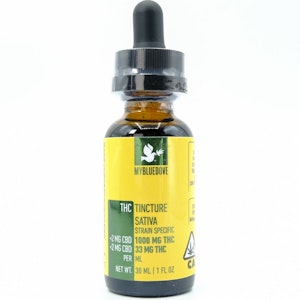 MY BLUE DOVE - Sativa 1000mg 30ml Tincture - My Blue Dove