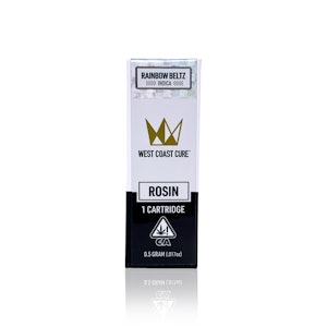 WEST COAST CURE - WEST COAST CURE - Cartridge - Rainbow Beltz - Live Rosin - .5G