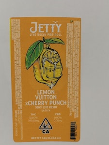 Live Resin Infused - Lemon Vuitton x Cherry Punch (S) - Jetty