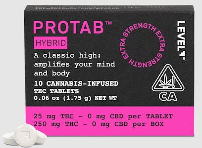 LEVEL - LEVEL - Capsules - Hybrid - Protab - 10PK - 250MG