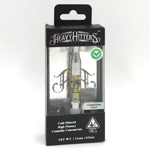 HEAVY HITTERS - Heavy Hitters 1g Forbidden Fruit Cartridge