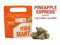Pineapple Express -Sativa- 31.64% THC | 3.5g Flower | mini MART -n7