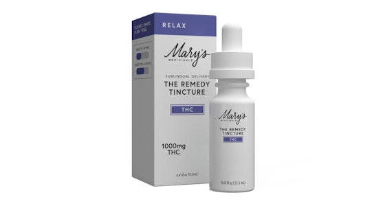 MARY'S MEDICINALS - Mary's Medicinals - The Remedy Relax THC Tincture - 13.5ml