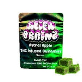 Alien Brainz - Astral Apple 200MG (4x50MG)