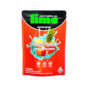 Lime - Fruit Punch Live Resin Gummies  100mg