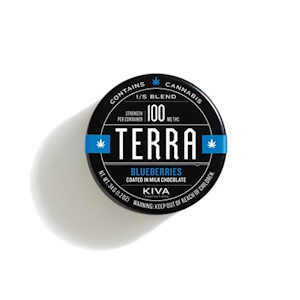 Kiva - Terra Bites Blueberry 100mg