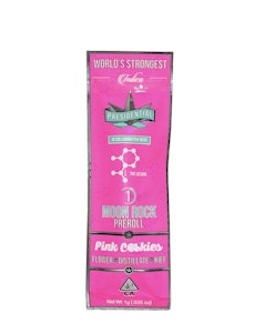 PRESIDENTIAL - Presidential - Pink Cookies THC Design Preroll 1g
