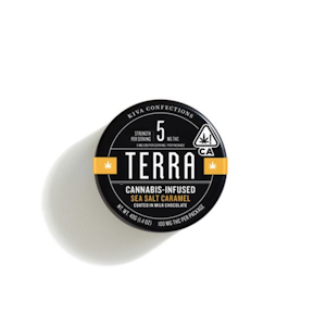 Kiva - Terra Bites Sea Salt Caramel 100mg
