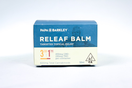Papa & Barkley - 3CBD : 1THC Releaf Balm 50ml 