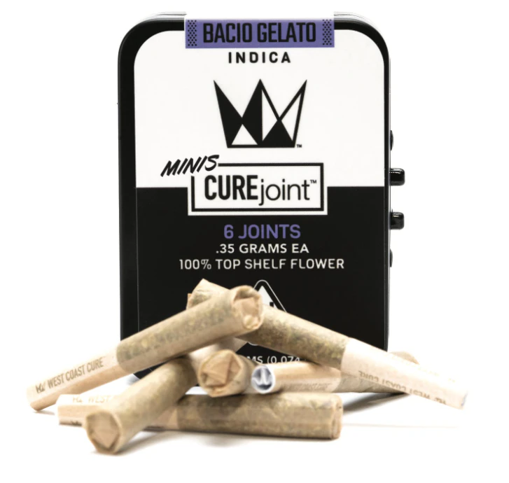 West Coast Cure - West Coast Cure - Bacio Gelato - 6pk Mini PreRolls Main Image
