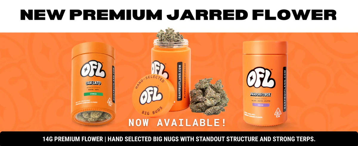 Oakfruitland (OFL) - Oakfruitland - Flower - Oak Lato - 14G Main Image