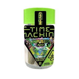 TIME MACHINE - Infused - 5pk - Raspberry Cough - 2.5g (H) - Time Machine