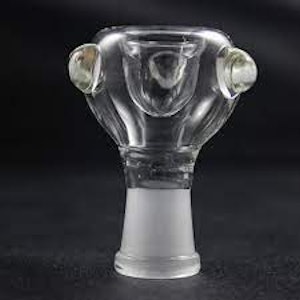 18mm Glass on Glass Bowl - Female