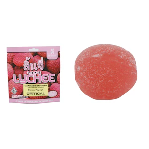 Dee Gummies - 100mg THC Dee - Lychee Solventless Rosin Gummies (10mg -10 Pack)