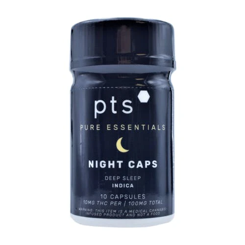 PTS - PTS | 10pk Capsules | Night Caps | 100mg Main Image