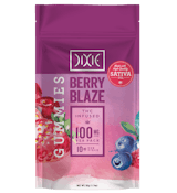 Berry Blaze 100mg 10 Pack Gummies - Dixie