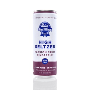 PBR Infused Seltzer - Passion Fruit Pineapple (Single) - 10mg