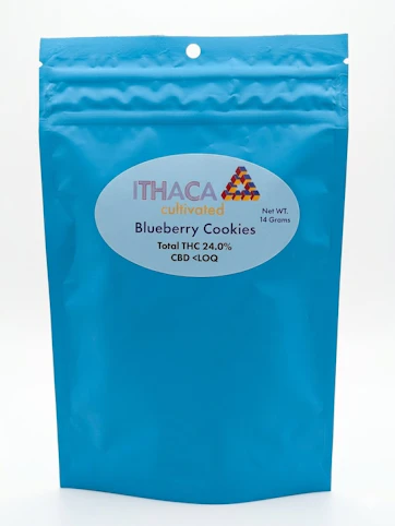Wavy - Blueberry Cookies -Indica- 24% THC | 14g (Flower) | Wavy  -n2 BACK