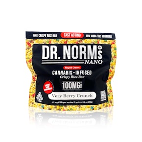 DR.NORM'S - Edible - Very Berry Crunch - RKT - 100MG