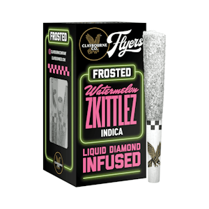 CLAYBOURNE CO. - Claybourne Co. - 2.5g - 5ct Flyers Frosted Infused Pre Rolls - Wedding Cake