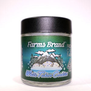 White Tahoe Cookies 3.5g Jar - Farms Brand