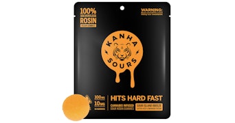 Kanha - Sour Island Breeze Sativa Vegan Nanomolecular Rosin Gummies - 100mg